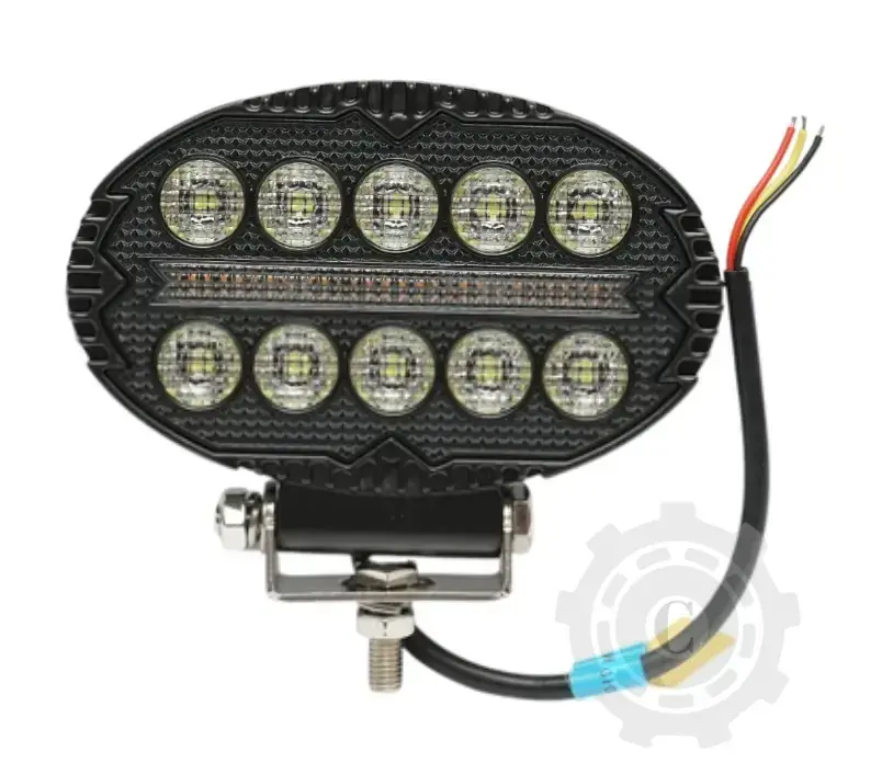 Proiector oval LED cu DRL 9-36V, 22W Preț promoțional