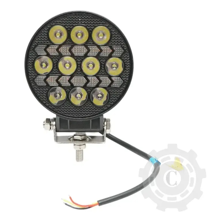 Chilipir Proiector rotund LED cu DRL 9-36V, 16W