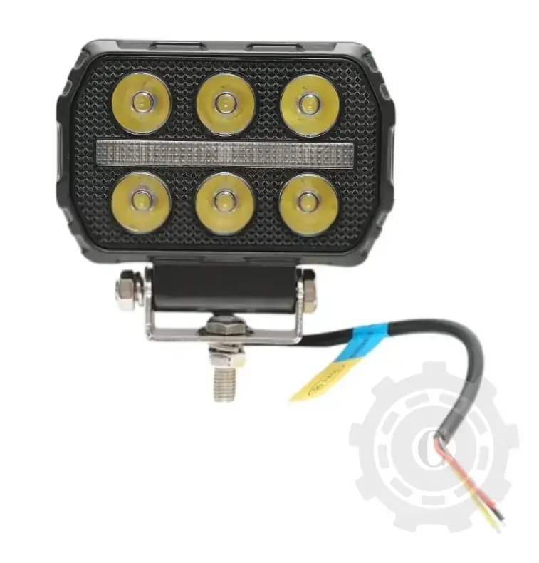 Doar azi Proiector dreptunghiular LED cu DRL 9-36V, 28W