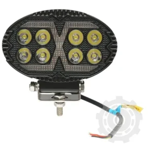 Proiector oval LED cu DRL 9-36V, 19W Reducere specială