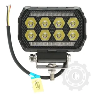 Proiector dreptunghiular LED cu DRL 9-36V, 28W Expediere rapidă
