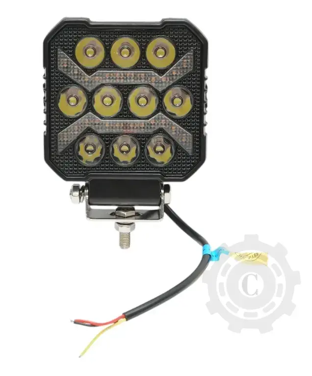 Cel mai vândut Proiector patrat LED cu DRL 9-36V, 19W