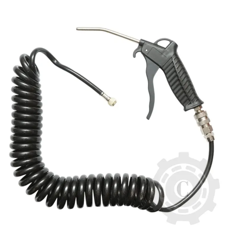 Bestseller PISTOL SUFLAT AER COMPRIMAT SI FURTUN SPIRALAT 5M CULA RAPIDA MAMA 1/4