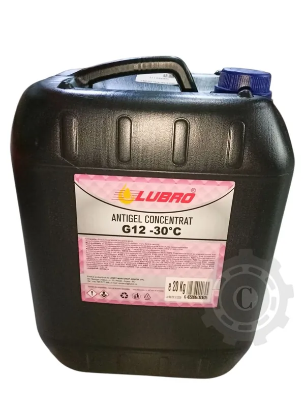 ANTIGEL CONCENTRAT ROSU G12 20KG Promoție