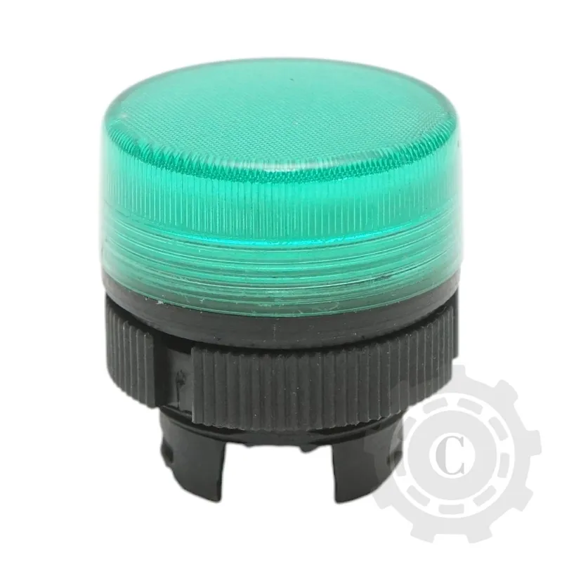 Preț redus Cap indicator iluminat verde Ø 22mm LAY5