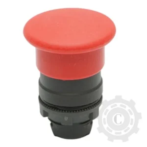 Cap buton comanda ciuperca rosu oprire de urgenta tip push-pull Ø 22mm Ultima șansă