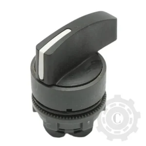 Cap buton selector 2 pozitii revenire cu arc Ø 22mm Ieftin