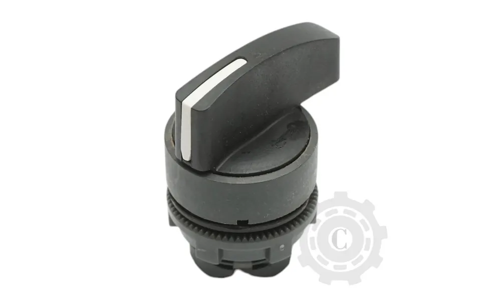 Cap buton selector 2 pozitii revenire cu arc Ø 22mm Ieftin