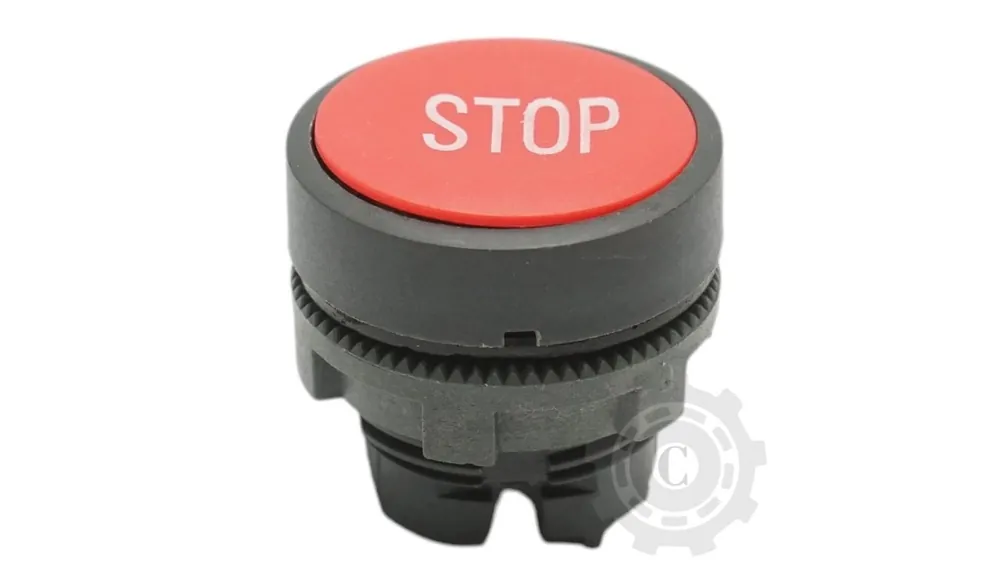 Reducere Cap buton comanda STOP rosu Ø 22mm