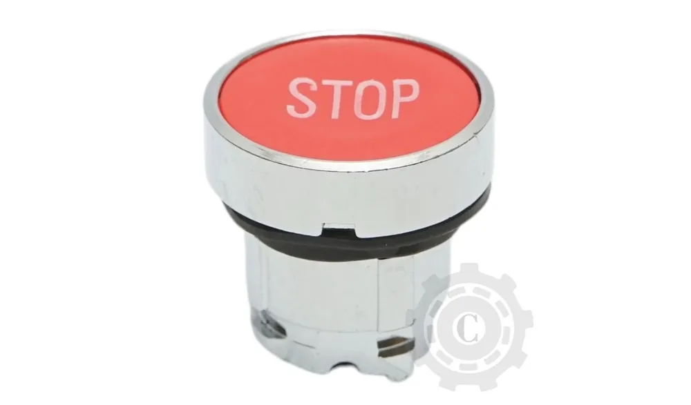 Comandă acum Cap buton comanda STOP rosu Ø 22mm