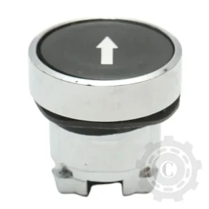 Ofertă specială Cap buton comanda negru sageata jos Ø 22mm