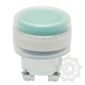 Cap buton comanda verde cu capac de protectie Ø 22mm Plată securizată