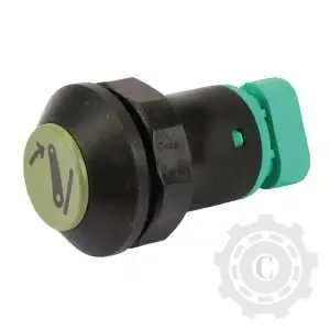 11908002PN Comutator tip buton coborâre cuplaj rotund verde Cel mai vândut