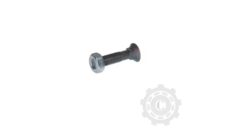 Preț mic Șurub plug cu gât pătrat și piuliță M12x70mm