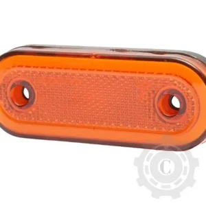 Lampa laterala led galbena 118mm 12-24V Reducere de preț
