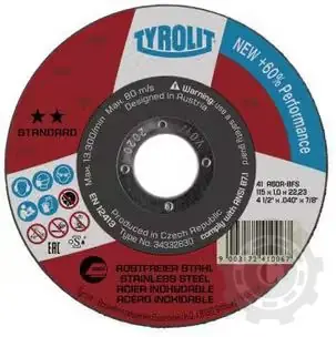 Ofertă limitată DISC DE TAIERE 125x1,6x22,23mm A46R-BFS