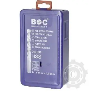 Plată sigură SET BURGHIU DE METALE 1-13mm 25 PIESE