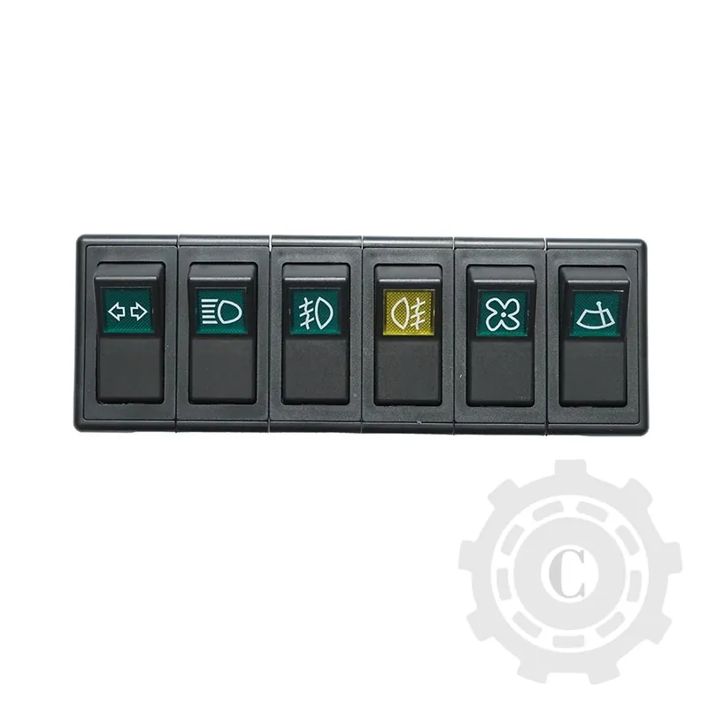 Disponibil imediat Panou comanda, comutator 6 butoane universal