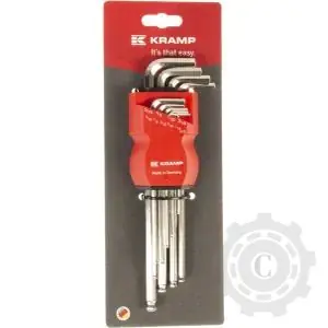 Plată sigură 1809010060KR SET IMBUSURI HEXAGONALE 0,05-5/16" 10 PCS