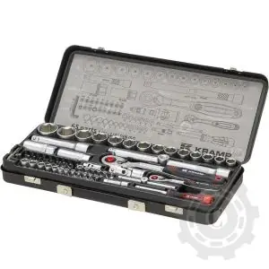 Reducere specială 180465420KR SET CAPETE CHEI TUBULARE DE IMPACT CU PROFIL INTERIOR SI EXTERIOR DE 1/4" SI 1/2", 65 piese