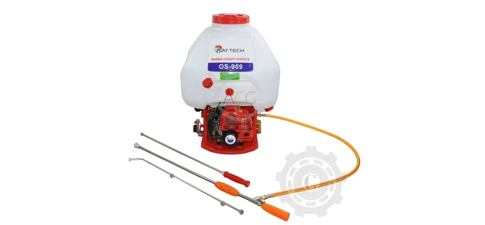 Preferatul clienților ATOMIZOR CU LANCE 30L, MOTOR PE BENZINA OS-909