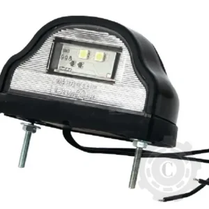 Comandă acum LA41002 LAMPA NUMAR INMATRICULARE LED 12-24V NEAGRA