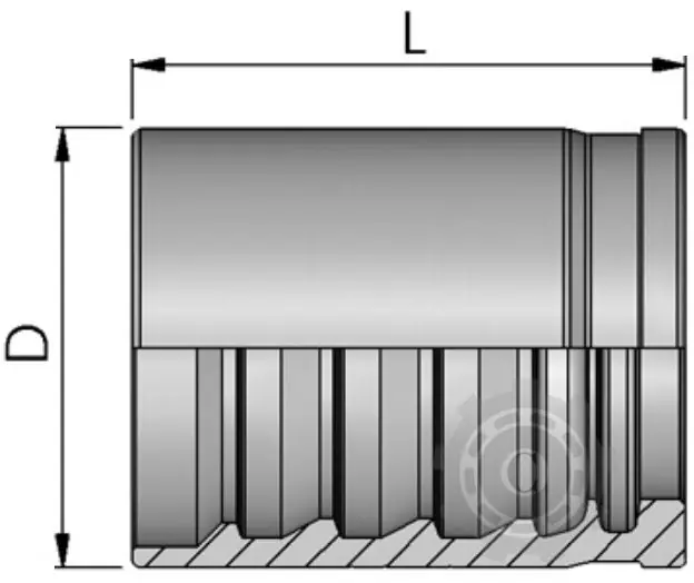 BUCSA LAMELARA PT.PRESIUNI JOASE 20X22 Expediere rapidă