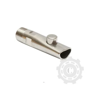 Cel mai vândut SUZETA DIN INOX CU BILA 80X21MM FILET M20 PORCI SI VITEI