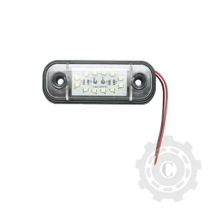 LAMPA LATERALA GABARIT SLIM ALB 12-24V Popular