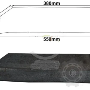 Expediere rapidă BRAZDAR PLUG NEGAURIT DR CU INTARITURA