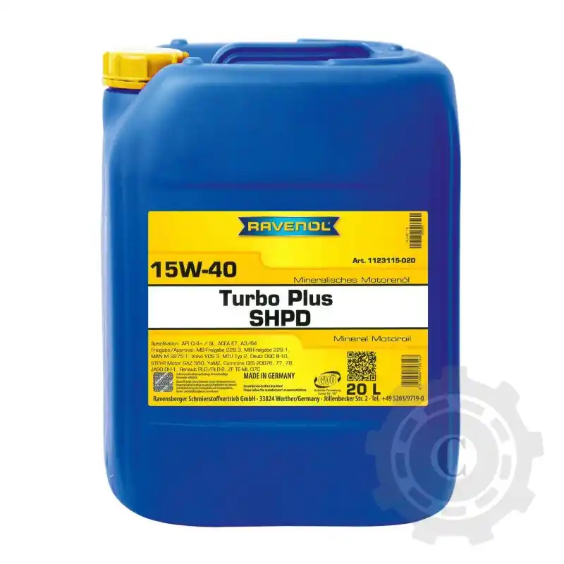 ULEI RAVENOL TURBO PLUS 15W40 20L Calitate înaltă