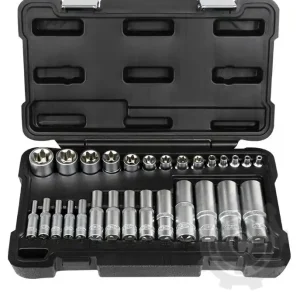 Chilipir SET 28 TUBULARE TORX SCURTE SI LUNGI JBM 54141