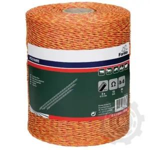 Cablu gard electric 1000m 3x0,16mm fire oțel inoxidabil Livrare gratuită