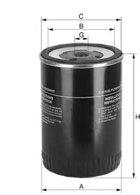 FILTRU ULEI W950/47 Ofertă specială