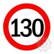 AUTOCOLANT REFLECTORIZANT LIMITARE DE VITEZA 130 Ofertă limitată