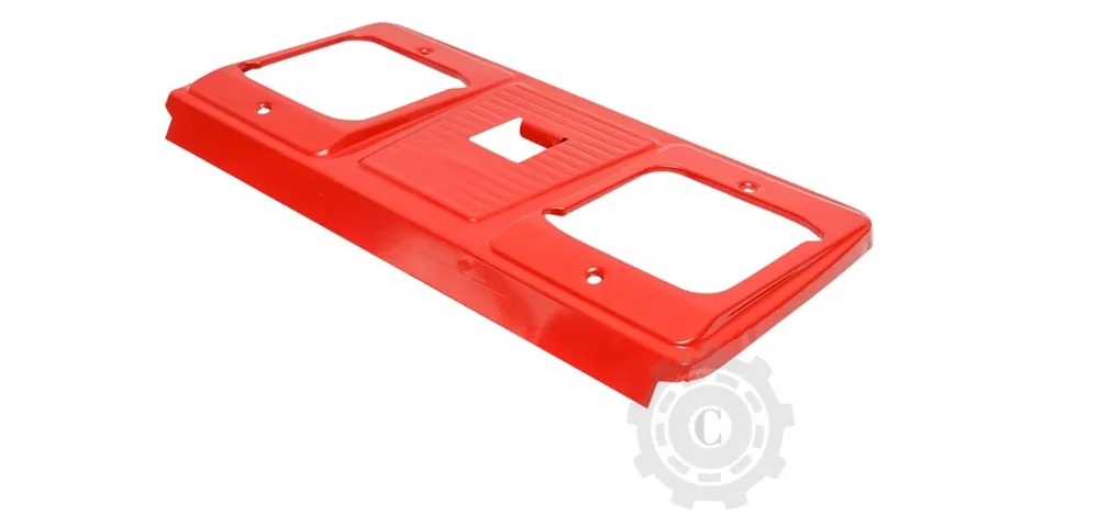 Masca fata superioara metalica pentru farurile patrate U650 Chilipir