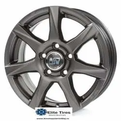 Cel mai vândut Jante aliaj MSW 77 MATT DARK GREY 5X14 5X100 ET35 57,06