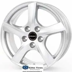 Jante aliaj BORBET TL BRILLIANT SILVER 5.5X15 5X112 ET46 66,6 Bestseller