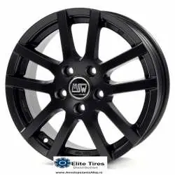 Jante aliaj MSW 22 MATT BLACK 6X15 4X100 ET35 Promoție