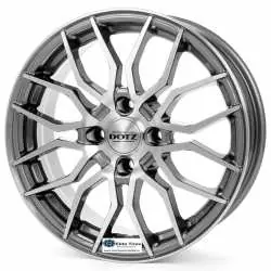 Jante aliaj DOTZ LIMEROCK DARK CB60.1 6.50X16 4X100 ET45 Lichidare de stoc