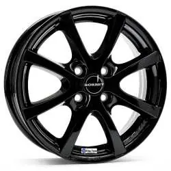 Ofertă Jante aliaj BORBET LV4 BLACK GLOSSY 6.5X15 4X108 ET20 65,1
