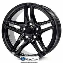 Disponibil imediat Jante aliaj BORBET XR BLACK GLOSSY 6.5X16 5X112 ET22 66,6
