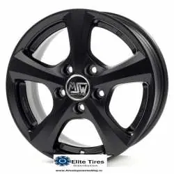 Reducere Jante aliaj MSW 19 W MATT BLACK 6.5X16 5X120 ET51 65,06
