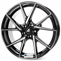 Jante aliaj ALUTEC ADX DIAMOND-BLACK FRONTPOLISHED CB65.1 7X17 4X108 ET18 Chilipir