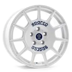 Noutate Jante aliaj SPARCO TERRA WHITE BLUE LETTERING 7X16 5X100 ET35