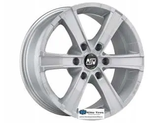 Preferatul clienților Jante aliaj MSW SAHARA 6 FULL SILVER 8x18 6x139,70 ET35 67,10