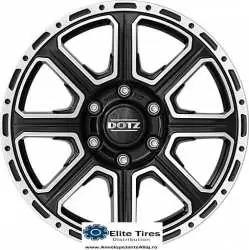 Jante aliaj DOTZ KALAHARI DARK CB106.1 8X18 6X139.70 ET20 Reducere specială