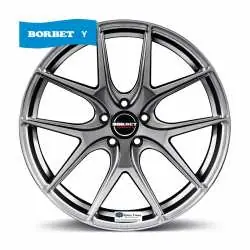 Bestseller Jante aliaj BORBET Y HYPER SILVER 8X19 5X112 ET37 66,5