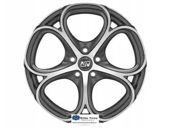 Transport gratuit Jante aliaj MSW 82 MATT GUN METAL FULL POLISHED 9x20 5x110 ET31 65,06