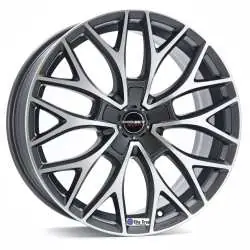 Premium Jante aliaj BORBET DY DARK GREY POLISHED MATT 8X18 5X112 ET48 72,5